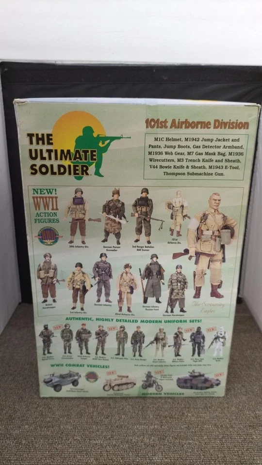 21st Century Toys The Ultimate Soldier 101st Airborne Division D-Day - Imagen 3 de 4
