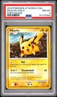 2010 POKEMON JAPANESE WORLD COLLECTION PORTUGUESE PIKACHU-HOLO PSA 8