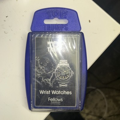 1 x seltene Top Trumps Fellows Armbanduhren Werbeartikel von 2016, versiegelt 