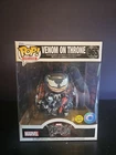 Funko Pop! 6" Deluxe Marvel Venom on Throne Pop in a Box Glow in the Dark 965