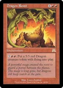 Magic MTG - Dragon Roost - Carnage - EXC - EN - FOIL