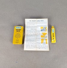 Vintage Dr. Scholl's 1959 Callous Salve 4/10 oz Made in USA In Original Box 50's