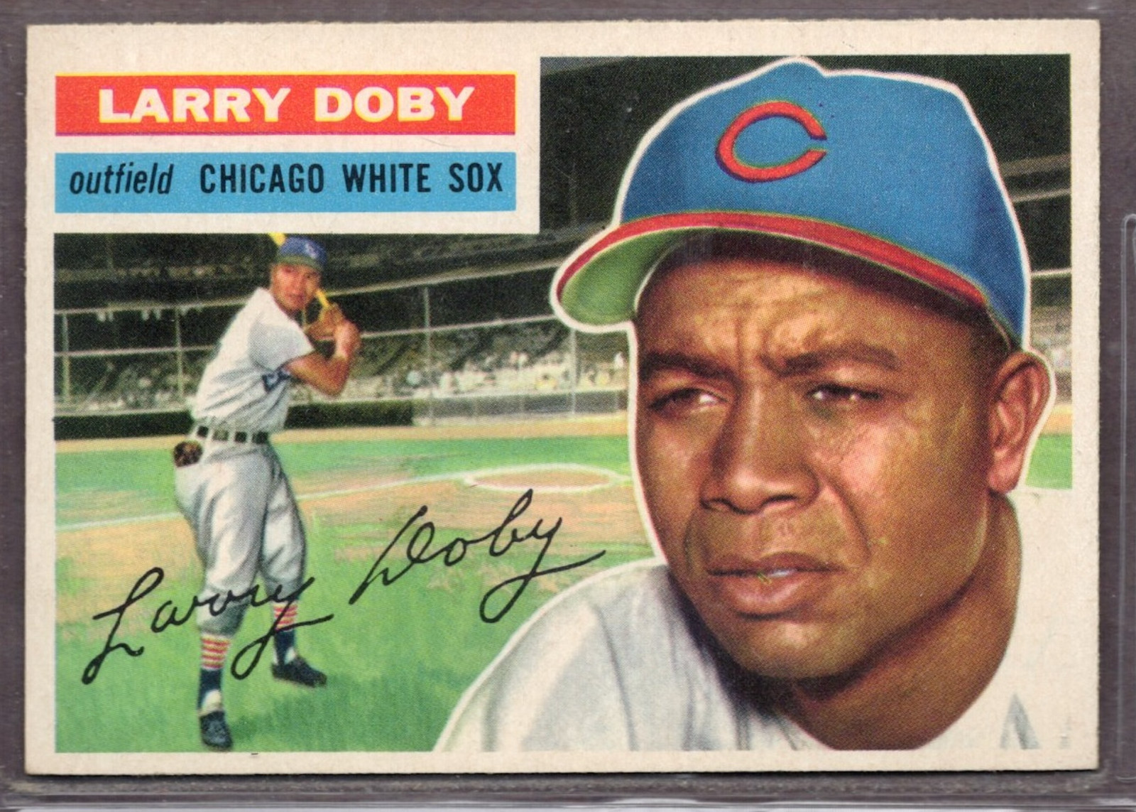 1956 Topps Set-Break #250 Larry Doby EX-EXMINT  *JAYSACE*
