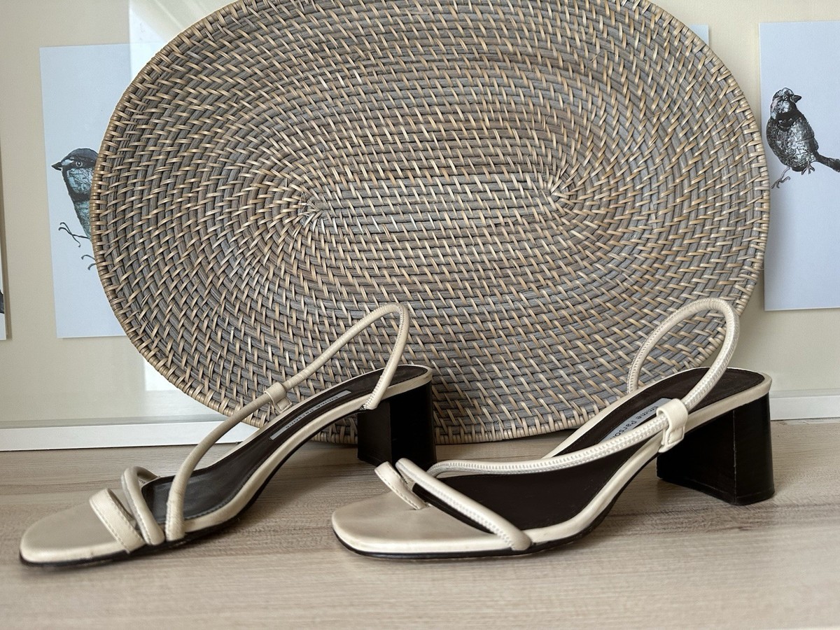 Emme Parsons Women Lena Leather Sandals off white Womens 37