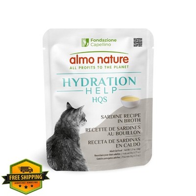 almo nature Wet Cat Food Sardines Broth Pouches 12 Pack 1.77oz