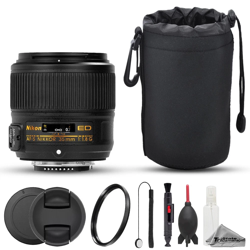 Nikon NIKKOR AF-S 35mm Focal f/1.8 Camera Lenses for sale | eBay