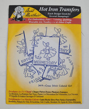 Vintage Aunt Martha Hot Iron Transfers Pick Your Own NEW