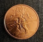 2025 Silver Bullet Silver Shield Trivium 1 AVDP Oz. 9999 Fine Copper Round.