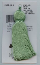 3" LEAF TASSELS LOT OF 6 TRIM HOLLYWOOD TRIMS 919 