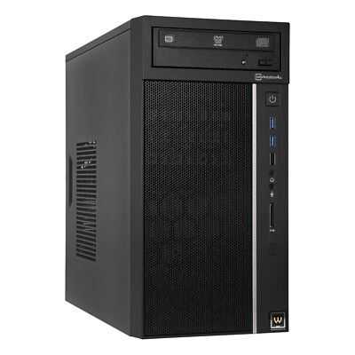 6-Core Office PC AMD Ryzen 5 5500GT 8GB RAM 256GB SSD WLAN + BT Windows 11 Pro
