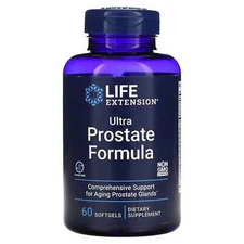 Life Extension Ultra Natural Prostate 60 gels Pygeum/Beta Sitosterol/Phosphol