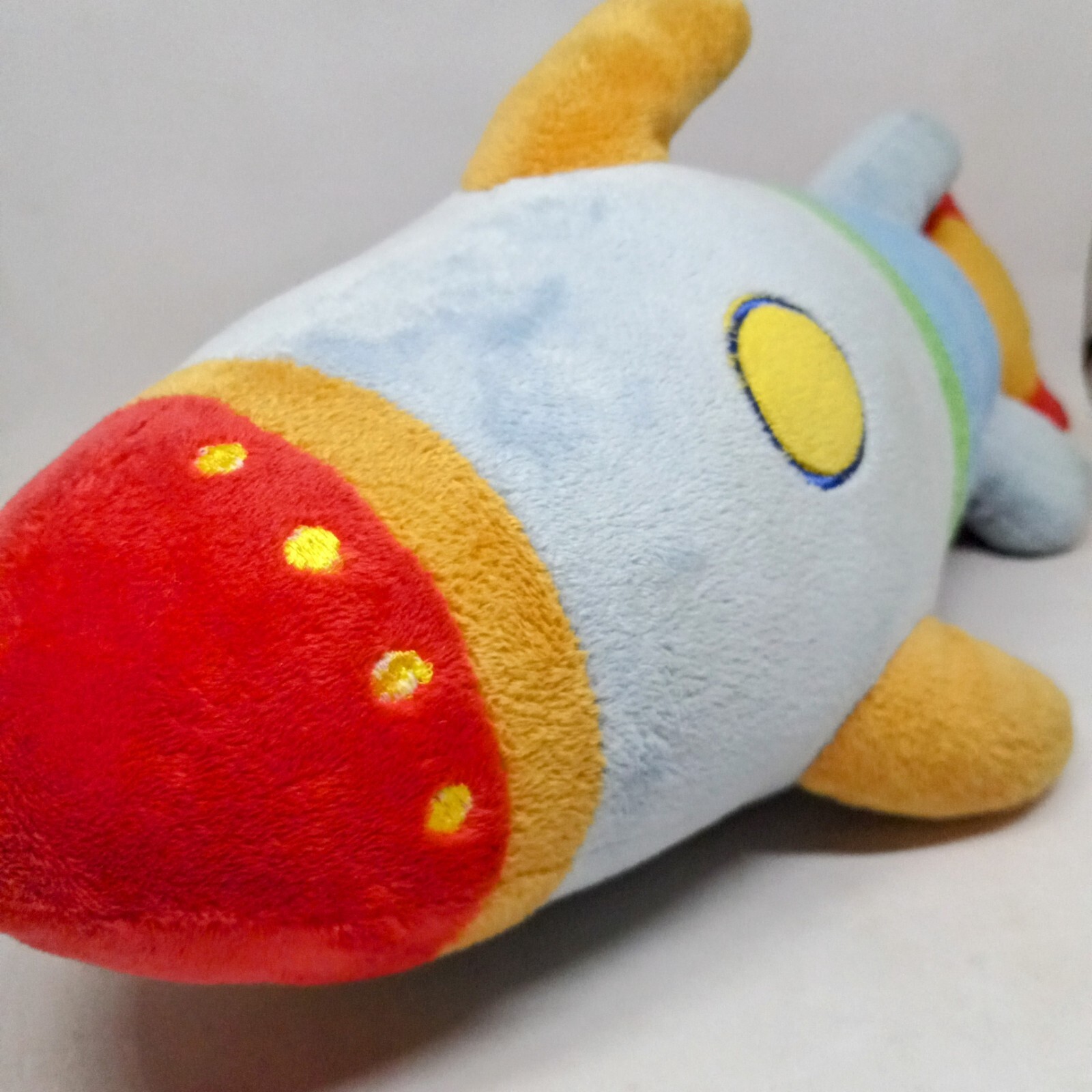 Lightning Bug Rocket Ship Plush-Primary Colors-Belk Exclusive-Space-2018-17"
