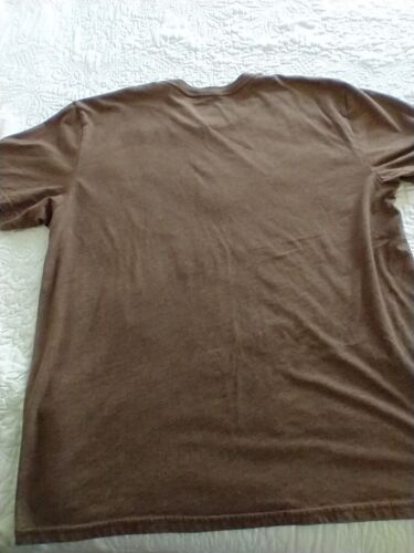CAMICIA BRAD PAISLEY MOONSHINE SPIRIT TESCHIO BLU 2XL MARRONE MUSICA COUNTRY - Foto 3 di 4