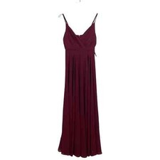 Lulu’s All About Love Wine Red Maxi Dress Size Medium NEW