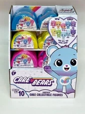 12 CARE BEARS Surprise Cubs Collectible Figures Surprise Packs with DISPLAY BOX