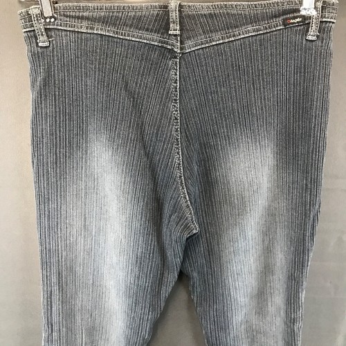 Vintage 2000s Angels Low Rise Bootcut Flare Denim Jeans Y2K Women's Sz 11 Black - Picture 8 of 18