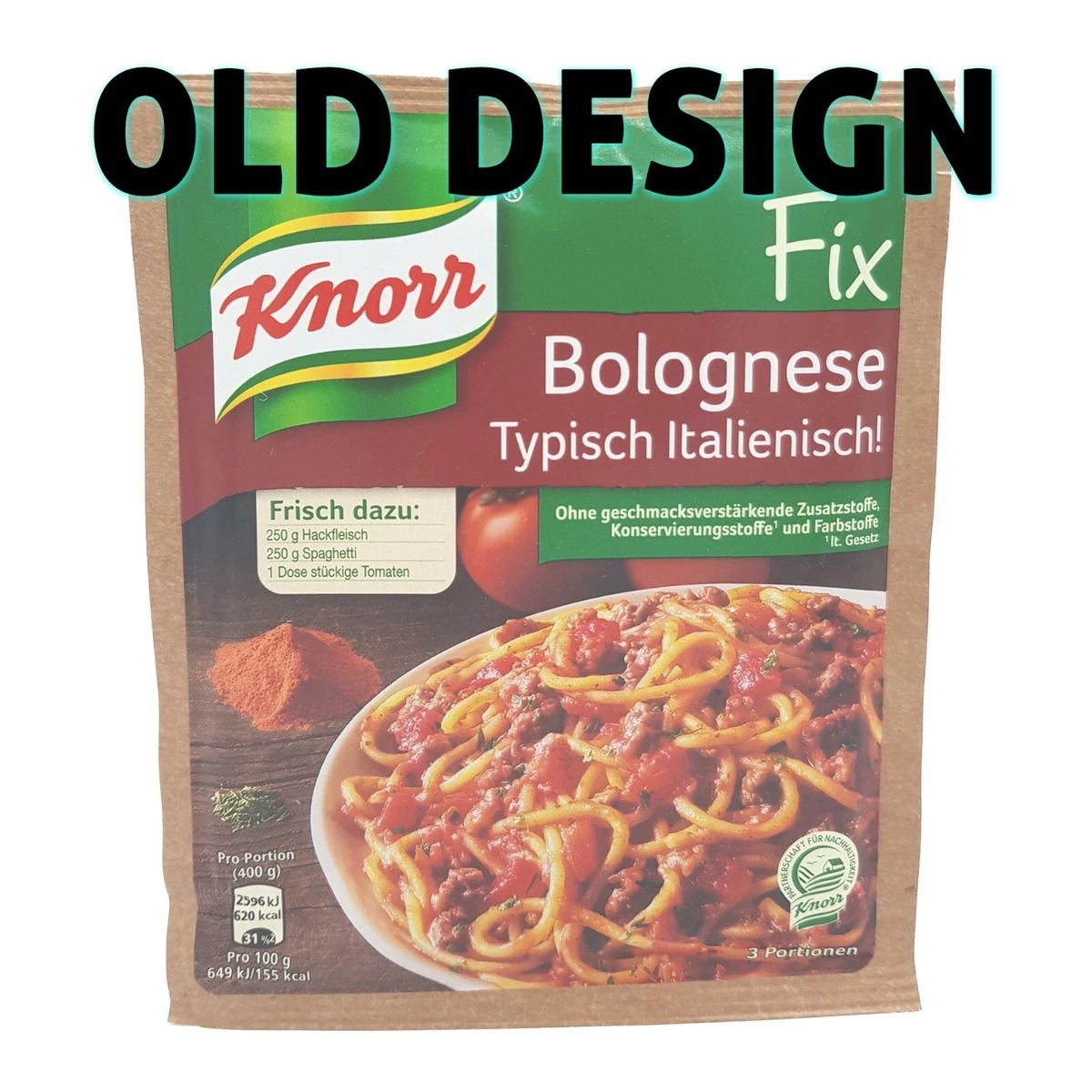 8x Knorr Fix Spaghetti Bolognese bolognaise Italian style spice mix TRACKED