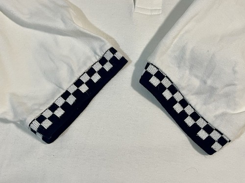 Size S Vintage 90's Authentic CHEERS TV Show Bar Polo Shirt Check Made USA Promo - Picture 6 of 7