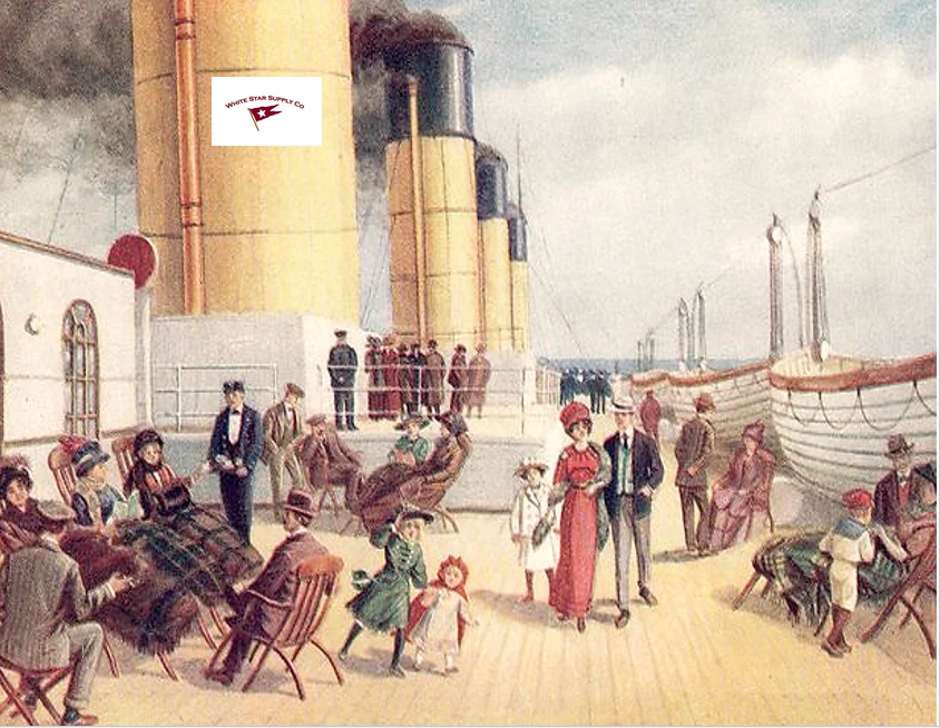 Inside The Titanic 2nd Class
