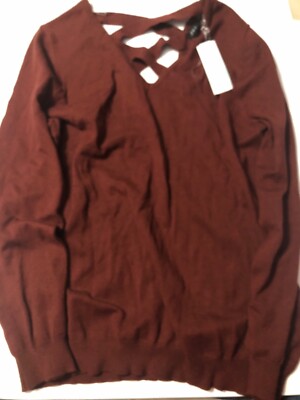 Love Elle red sweater | eBay