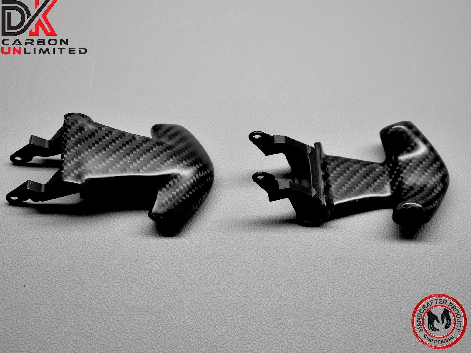 2019 Aston Martin DB11 DBS Superleggera Matte Carbon Inner Door Pull Handles