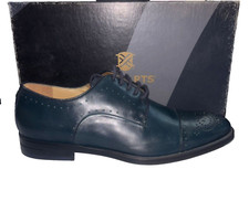 BRIMARTS Men's Shoe Size Eu 42 English Leather Blue BRS005 Insole 27 CM 