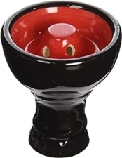 NEW BLACK RED Vortex Hookah Bowl Shisha Head Charcoal Smoking Accessory Pipes