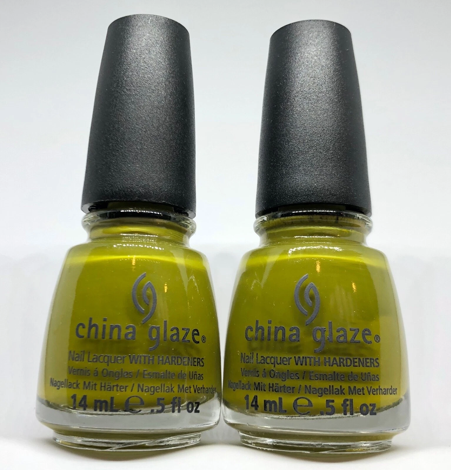 China Glaze Nail Polish BUDDING ROMANCE 1151 Slightly Murky Green Jelly Lacquer