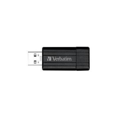 49063, Verbatim 16GB Store 'N' Go Pinstripe USB Drive - Black