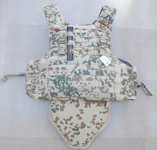 Neue takt. Infanterie-Weste der BW , Gr.: L-Short / tropentarn / SK1 + ST+ SK4