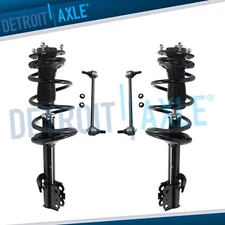Front Struts w/Coil Springs Sway Bars for 2001 2002 2003 Toyota Highlander AWD