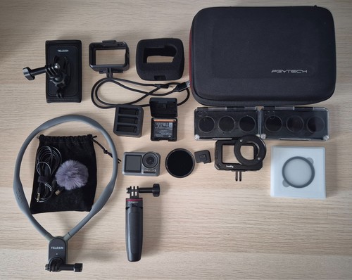 DJI Osmo Action 1 + Accessories Bundle – Fully Working