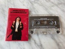 Melissa Etheridge Self Titled CASSETTE Tape 1988 Island 422-842 303-4 RARE OOP 