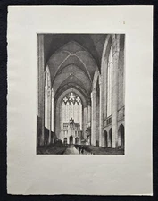 4 Original 1930s lithographs of Chicago scenes by Leon Pescheret, James Swann