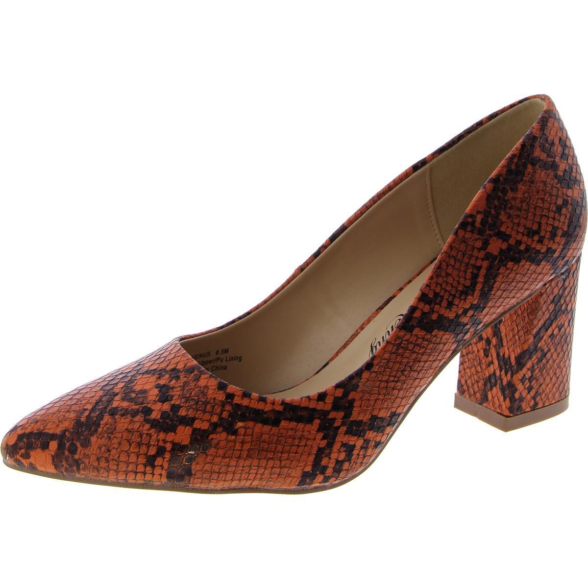 Женские оранжевые туфли-лодочки Penny Loves Kenny 85 Medium BM BHFO 8816 2990₽