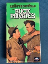 Buck Privates VHS Abbott And Costello Andrews Sisters 1941 Play Tested