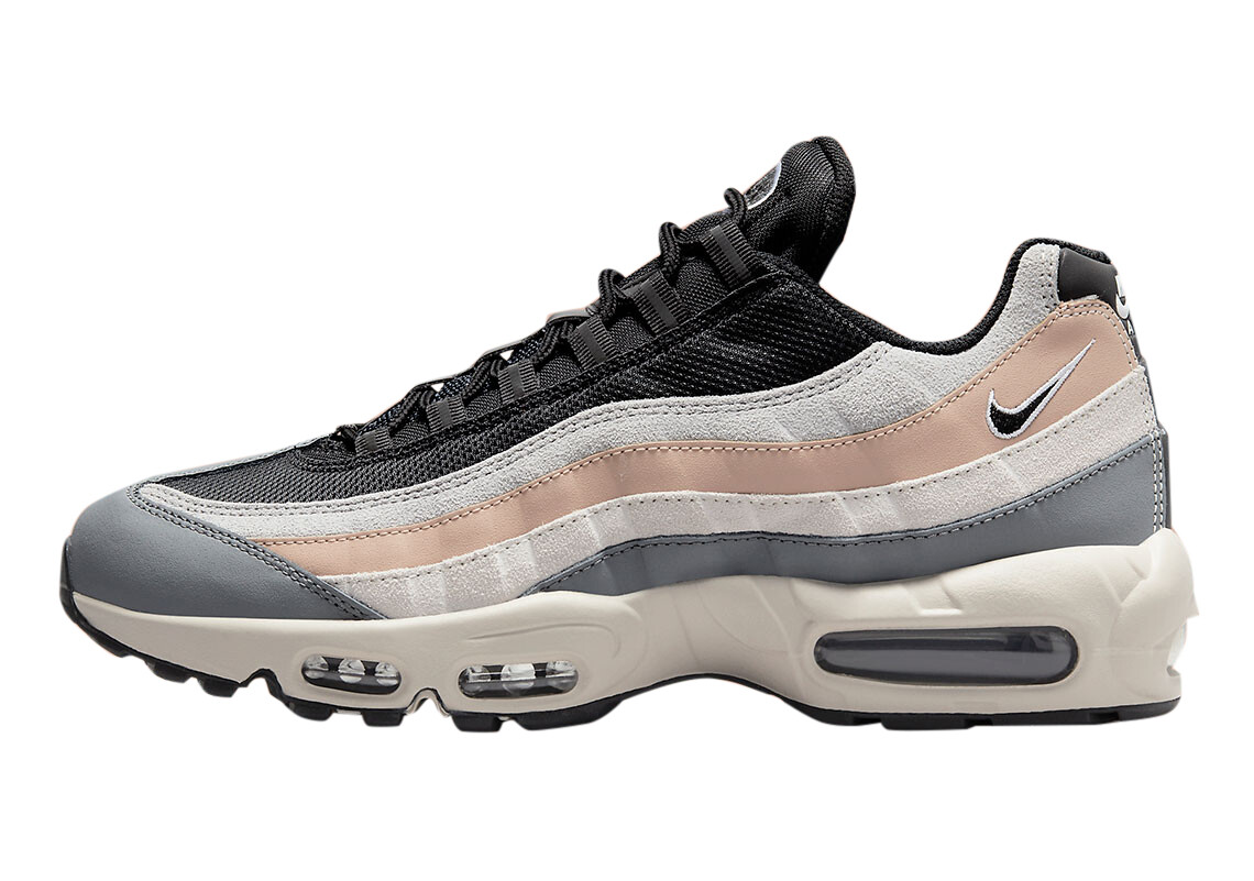 Мужские кроссовки Nike Air Max 95 Smoke Grey/Черный-Lt Smoke Grey (DC9412 002)