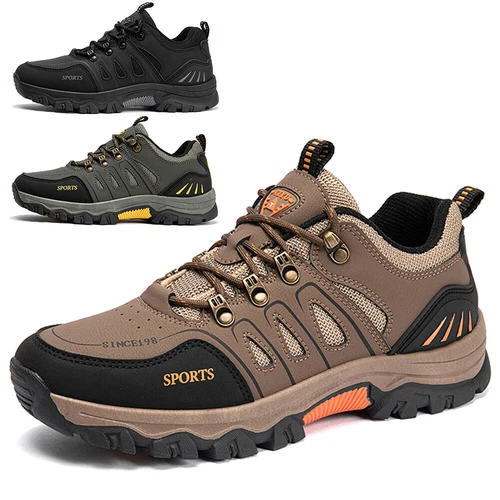 Neu Herren Wanderschuhe Trekkingschuhe Outdoor Bergschuhe Sneaker Sportschuhe DE