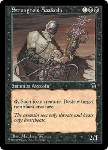 Stronghold Assassin x1 NM-VLP Magic the Gathering MTG Stronghold # 21