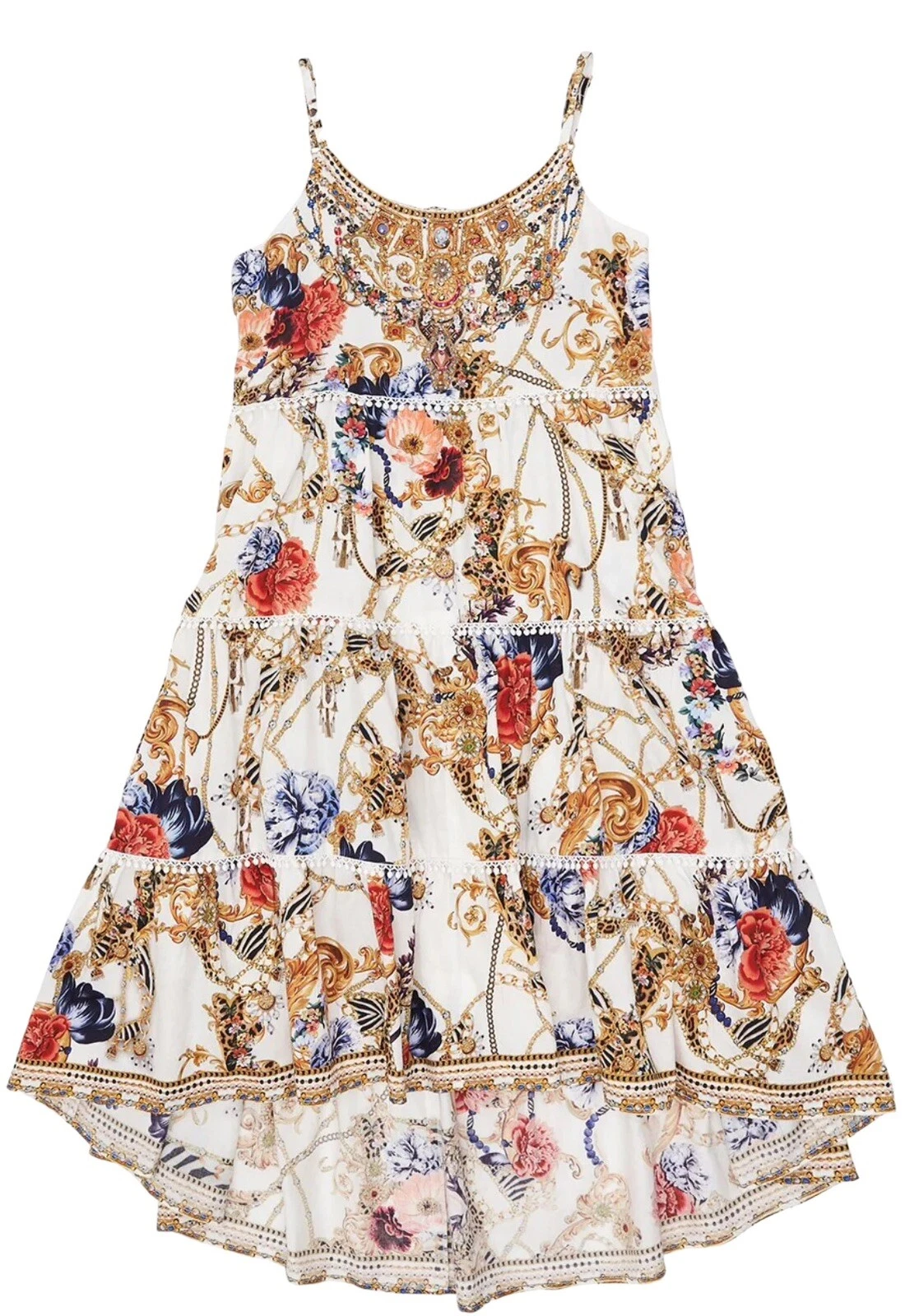 Robe Milla by Camilla fille neuve avec étiquette haut bas règne suprême taille 8 boho cami dress !