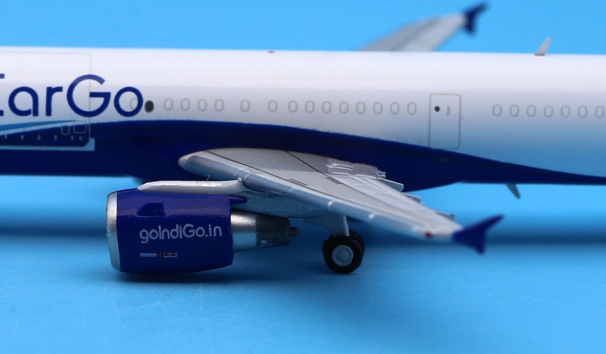 JC Wings 1:400 IndiGo Cargo Airbus A321(P2F) Diecast JC Wings 1:400 IndiGo Cargo Airbus A321(P2F) Diecast