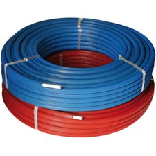 Tubo Multistrato Coibentato 26x3 Rivestito Isolato Rotolo da 25  m PEXb-Al-PEXb