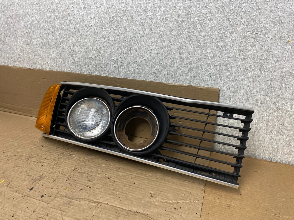 Faro halógeno pasajero derecho BMW 7 E23 733i 1978 a 1982 con cubierta o3701 DG Foto 2 de 4