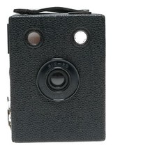 Kodak Six-20 Brownie Minor 620 Film Box Camera in Pouch Excellent Rare