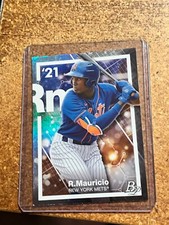 2021 Bowman Platinum Baseball Precious Elements # PE-20 Ronny Mauricio