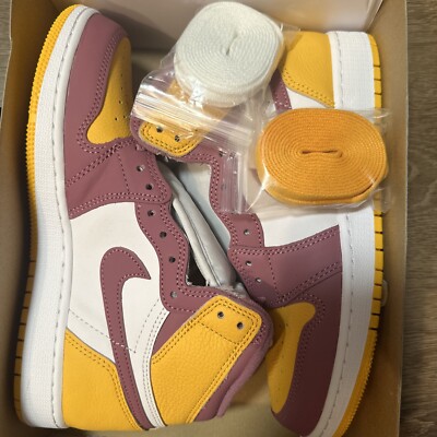 Nike Air Jordan 1 Retro High OG Brotherhood (GS) Youth shoes 575441-706 size6 gs