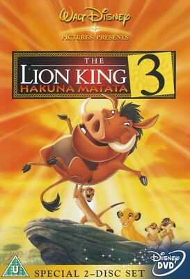 The Lion King 3: Hakuna Matata (2004) 2-Disc Set DVD, Nathan Weg, Ernie Isabella