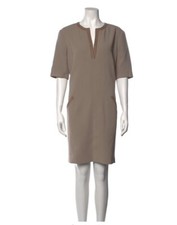 Ralph Lauren Black Label V Neck Knee Length Dress 12