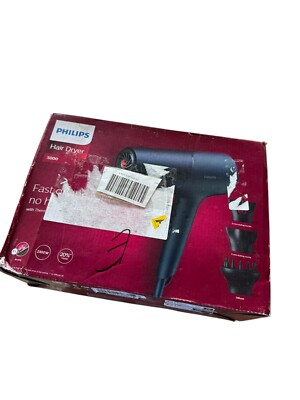 Haartrockner Schwarz Philips 5000 2300W Volumendiffusor,ThermoShield Technologie