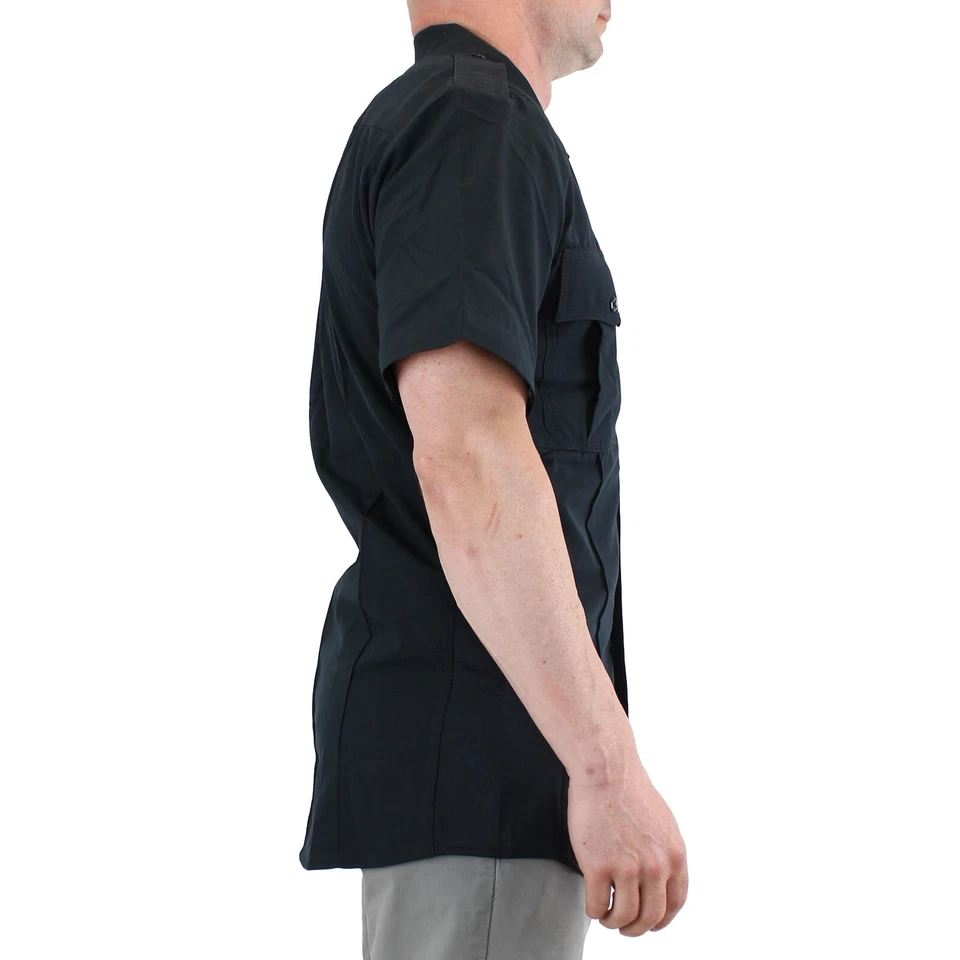 Camisa táctica 5.11, para hombre Stryke Ripstop manga corta cremallera camisa flexible Foto 4 de 4